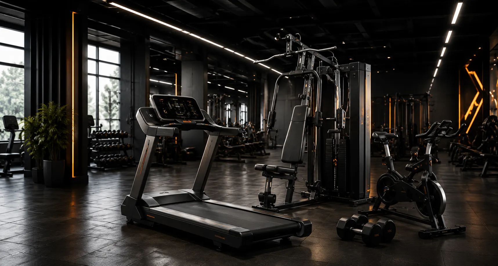 Zion Fitness commercial gym floor with premium equipment